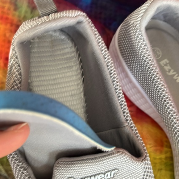 Ezywear Euro 39 US 8.5 Mesh Pull-on Lightweight Cushioned footbed Walking Work - Picture 7 of 9